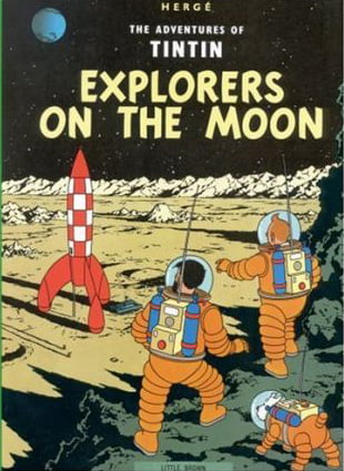 tintin - explorers on the moon