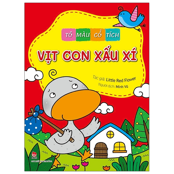 tô màu cổ tích - vịt con xấu xí