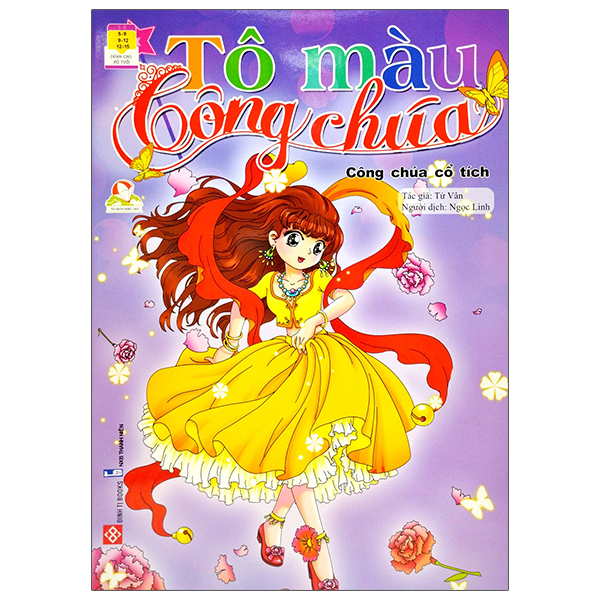 tô màu công chúa - công chúa cổ tích