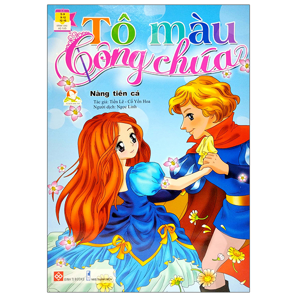 tô màu công chúa - nàng tiên cá