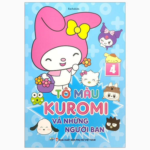 tô màu kuromi và những người bạn 4