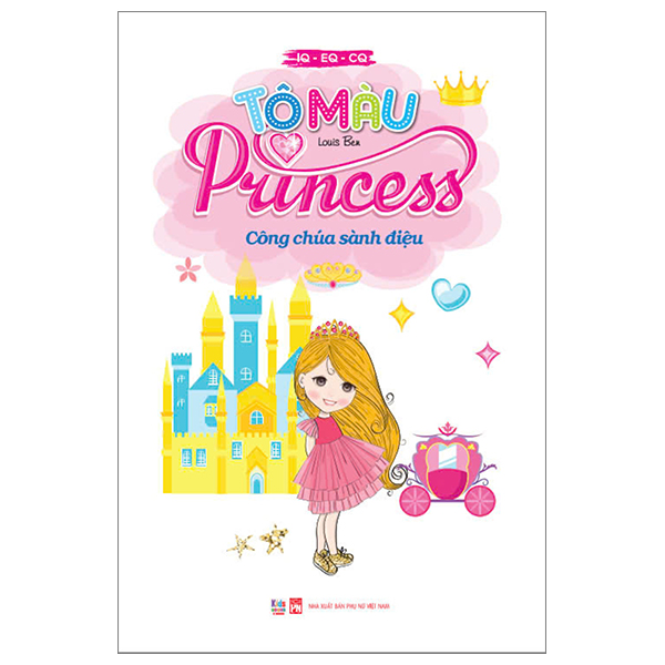 tô màu princess - công chúa sành điệu