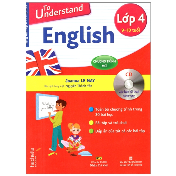 to understand english - lớp 4 (kèm cd)