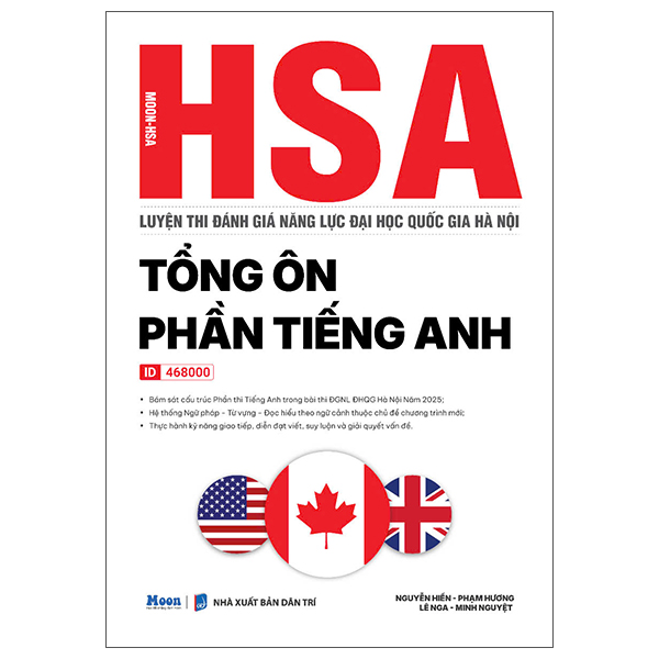 tổng ôn - luyện thi đánh giá năng lực đại học quốc gia hà nội (hsa)