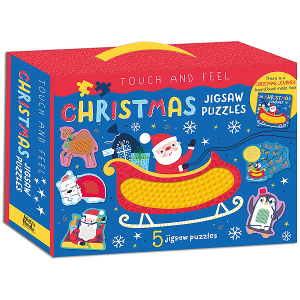 touch and feel - christmas jigsaw puzzles