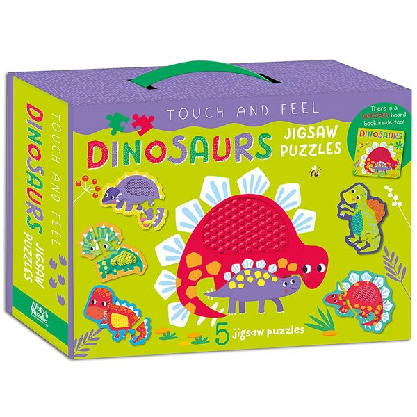 touch and feel - dinosaurs jigsaw puzzles