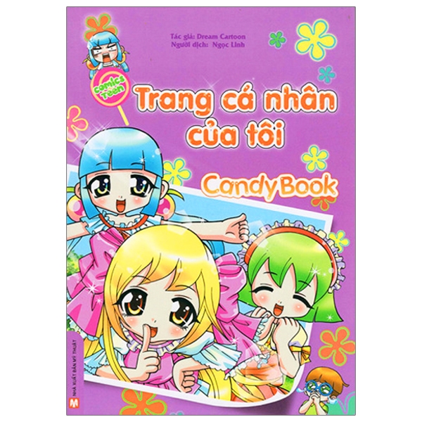 trang cá nhân của tôi - candy book