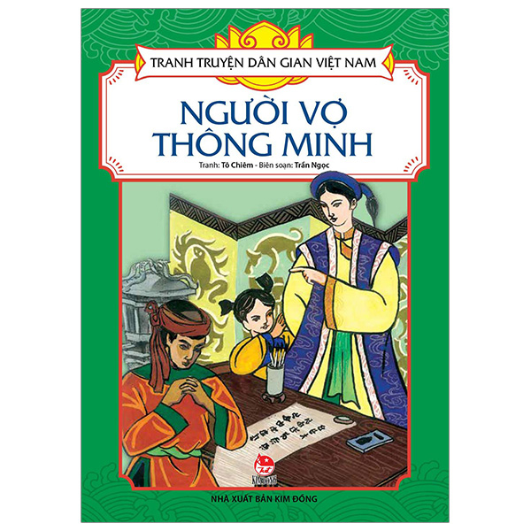 tranh truyện dân gian việt nam - người vợ thông minh (tái bản 2023)