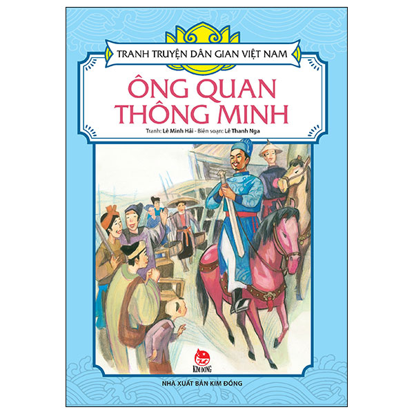 tranh truyện dân gian việt nam - ông quan thông minh (tái bản 2024)