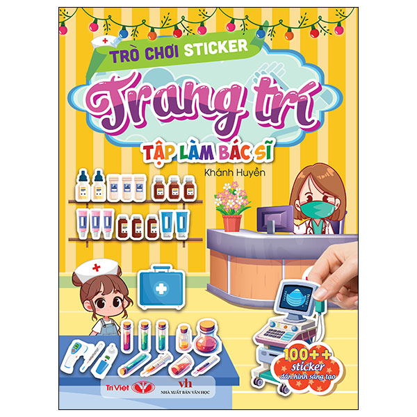 trò chơi sticker trang trí - tập làm bác sĩ