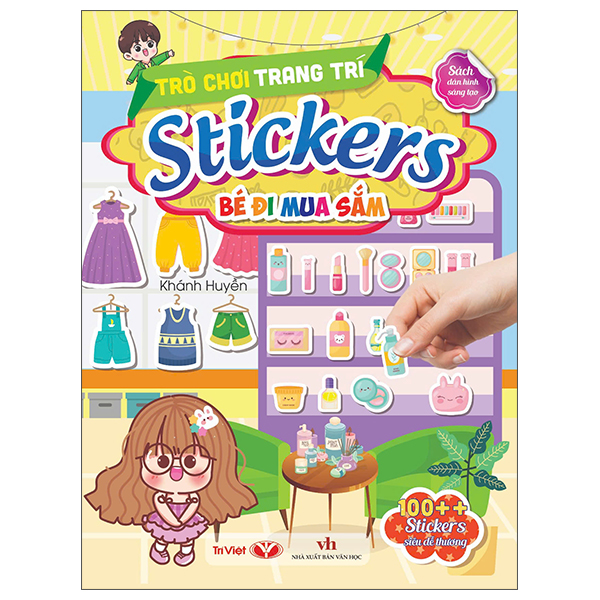 Tro Choi Trang Tri Stickers - Be Di Mua Sam