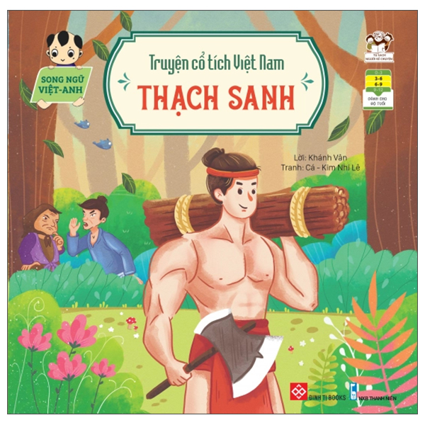 truyện cổ tích việt nam (song ngữ việt-anh) - thạch sanh