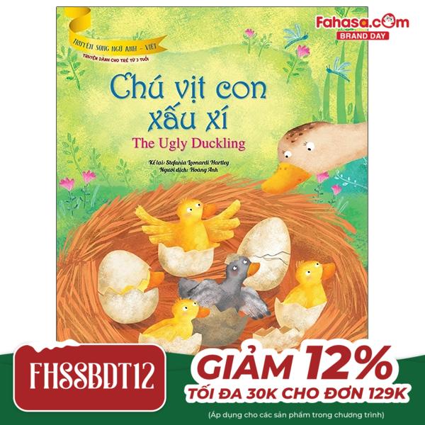 truyện song ngữ anh - việt: chú vịt con xấu xí