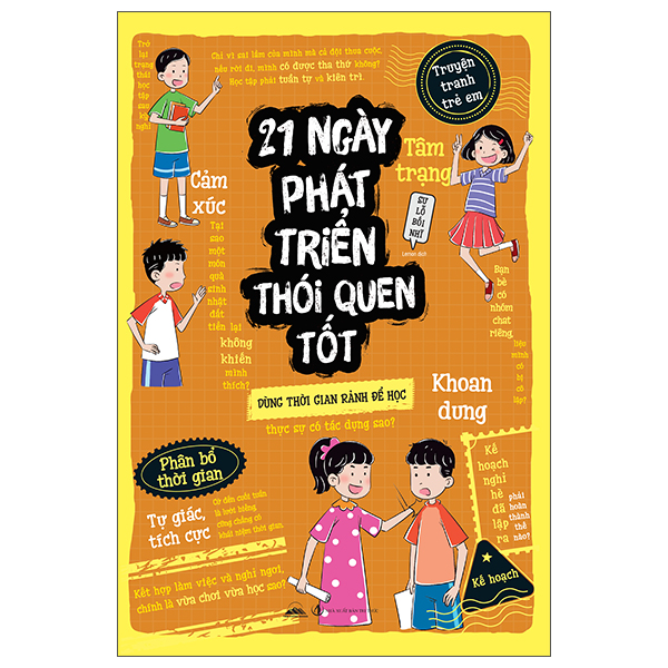 Truyện Tranh Trẻ Em - 21 Ngày Phát Triển Thói Quen Tốt