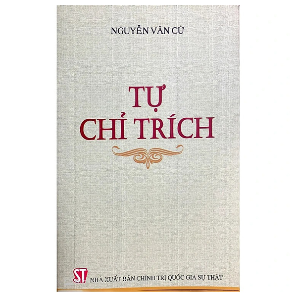 tự chỉ trích