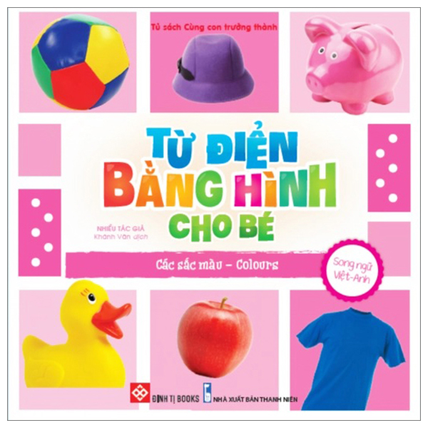 từ điển bằng hình cho bé - các sắc màu