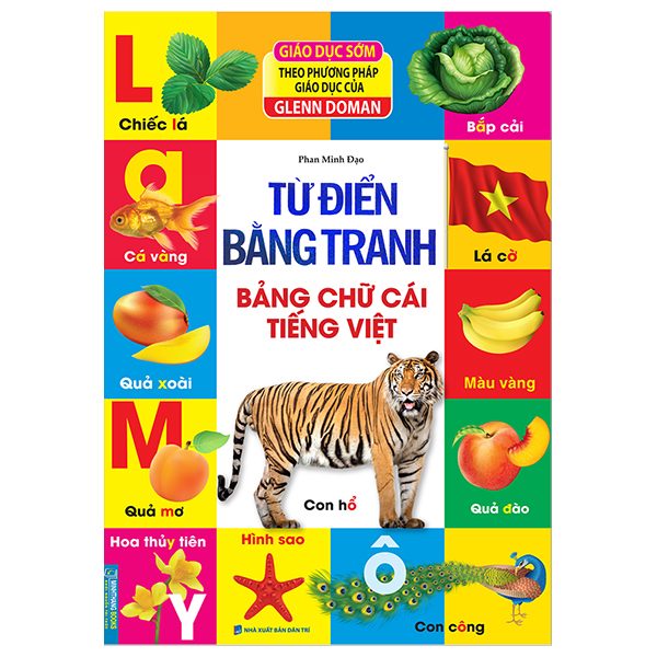 từ điển bằng tranh - bảng chữ cái tiếng việt (bìa cứng)