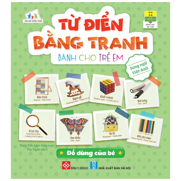 từ điển bằng tranh dành cho trẻ em - đồ dùng của bé