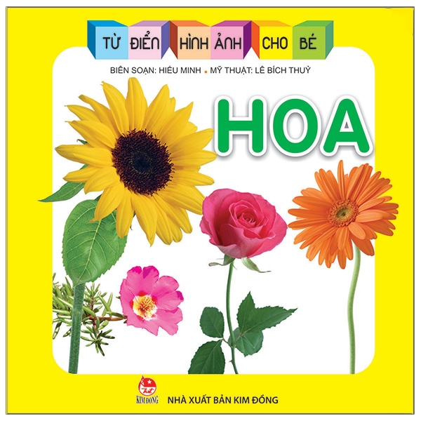 từ điển hình ảnh cho bé - hoa (tái bản 2019)