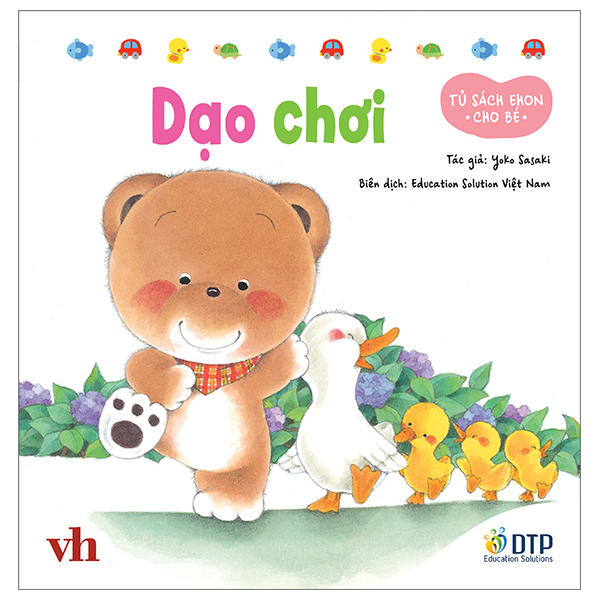 tủ sách ehon cho bé - dạo chơi​ - bìa cứng