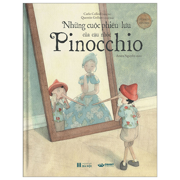 tủ sách văn học - những cuộc phiêu lưu của cậu nhóc pinocchio - bìa cứng