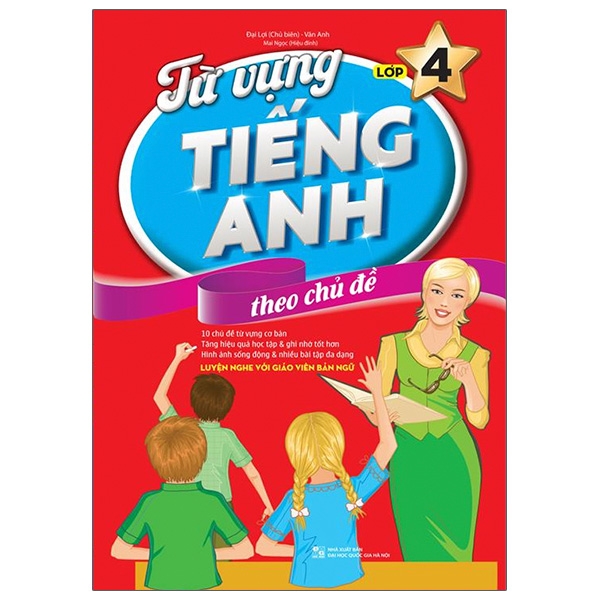 từ vựng tiếng anh theo chủ đề lớp 4