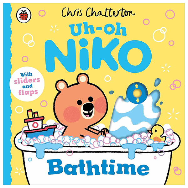 uh-oh, niko - bathtime