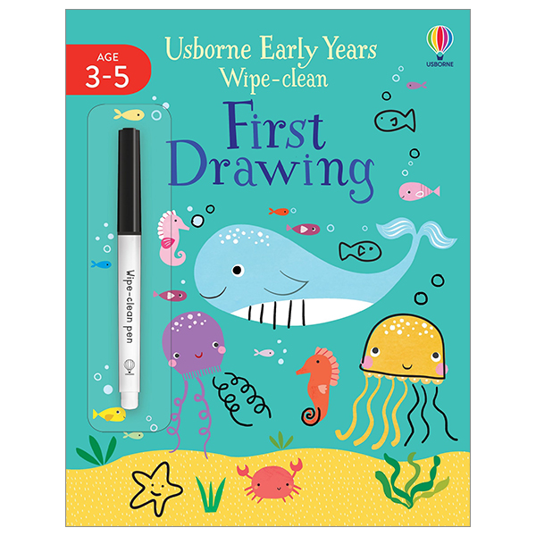 usborne early years wipe-clean first drawing