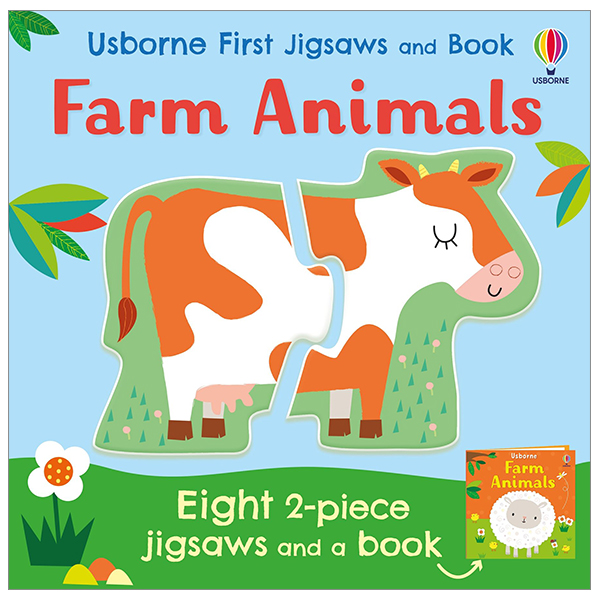 usborne first jigsaws: farm animals