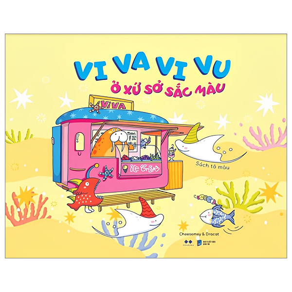 vi va vi vu ở xứ sở sắc màu - bản bìa vàng