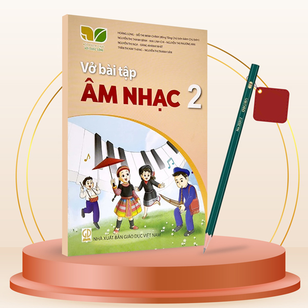 Vở Bài Tập Âm Nhạc 2 (Kết Nối) (Chuẩn) - Kèm Bút Chì 2B Deli 33312-2B
