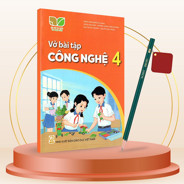 Vở Bài Tập Công Nghệ 4 (Kết Nối) (Chuẩn) - Kèm Bút Chì 2B Deli 33312-2B