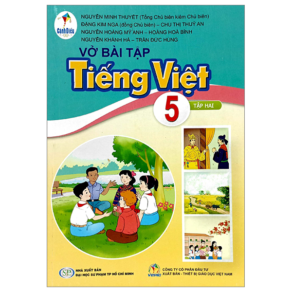 vở bài tập tiếng việt 5 - tập 2 (cánh diều) (chuẩn)