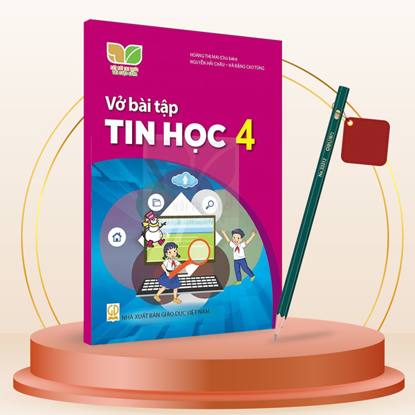 Vở Bài Tập Tin Học 4 (Kết Nối) (Chuẩn) - Kèm Bút Chì 2B Deli 33312-2B