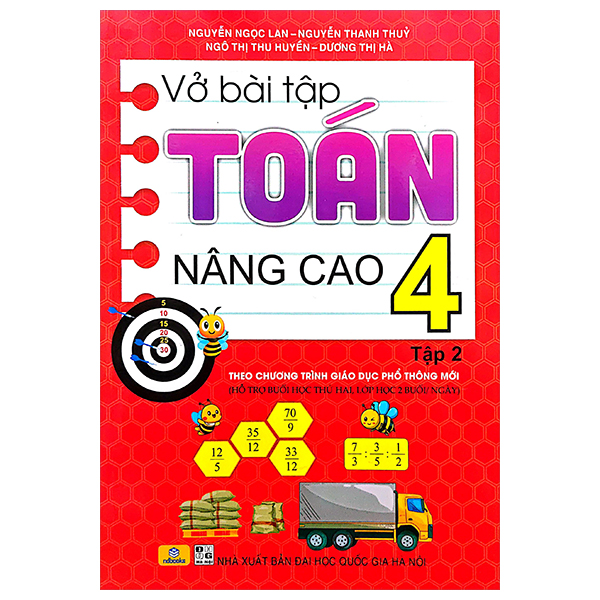 vở bài tập toán nâng cao 4 - tập 2 (theo chương trình gdpt mới)