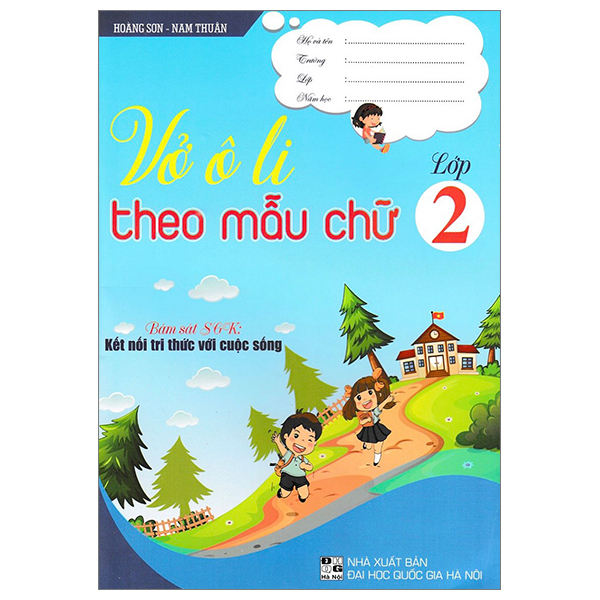 vở ô li theo mẫu chữ 2 (bám sát sgk kết nối tri thức với cuộc sống)