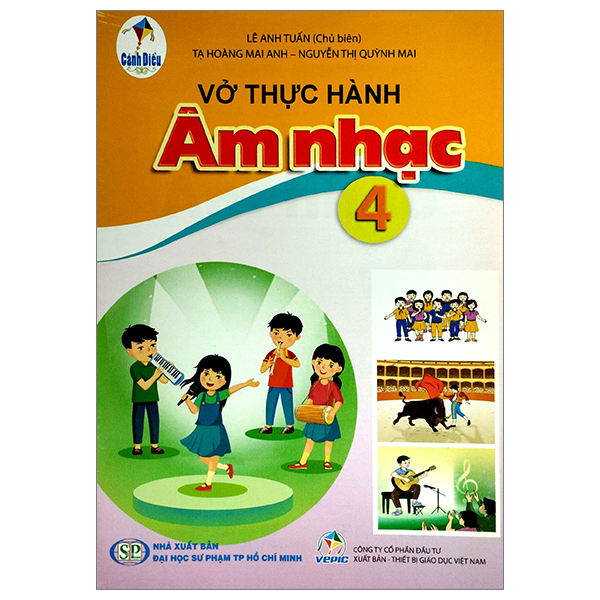 vở thực hành âm nhạc 4 (cánh diều) (chuẩn)