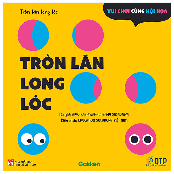 vui chơi cùng hội họa - tròn lăn long lóc