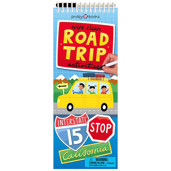 wipe clean activities: road trip