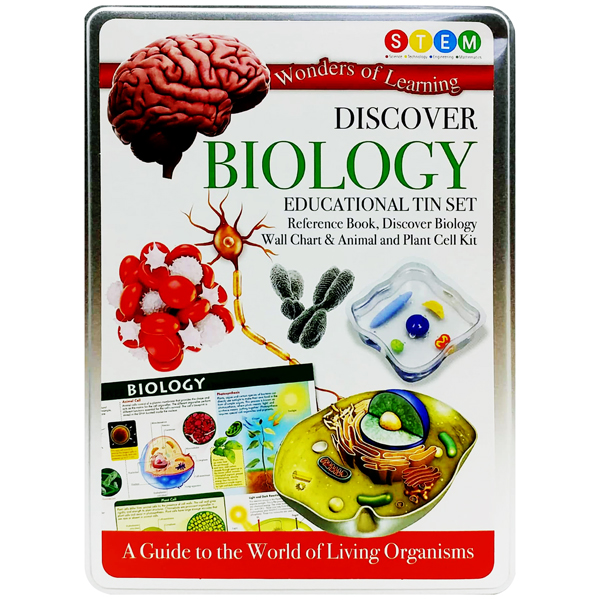 wonder of learning - biology - educational tin set