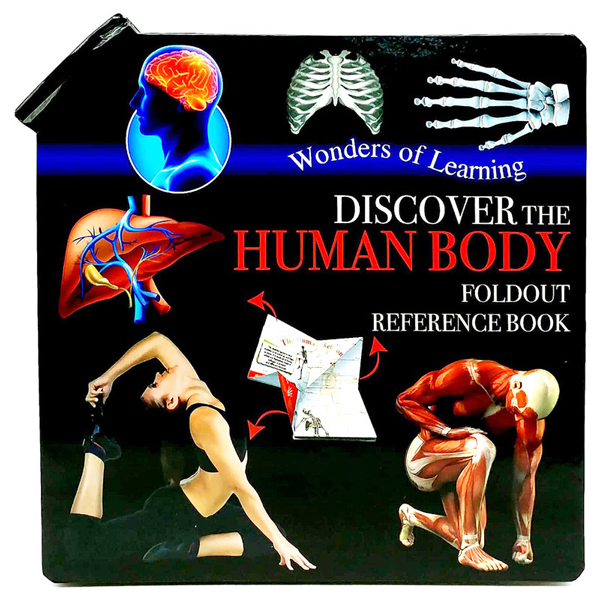 wonder of learning - discover the human body foldout reference book