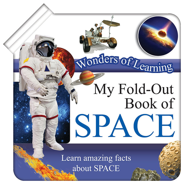 wonder of learning - my fold-out book of space