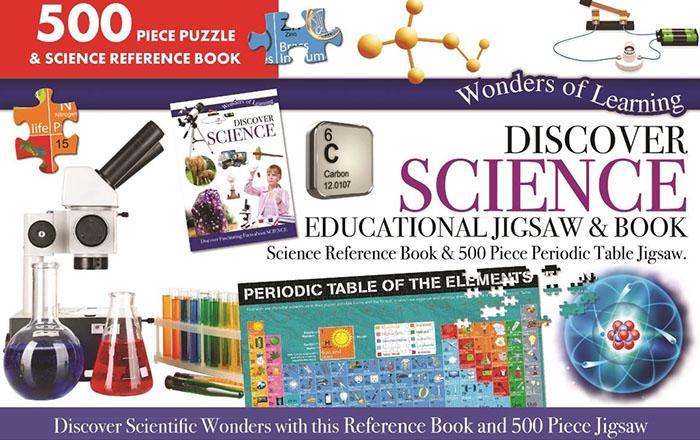 wonders of learning: discover science educational jigsaw & book