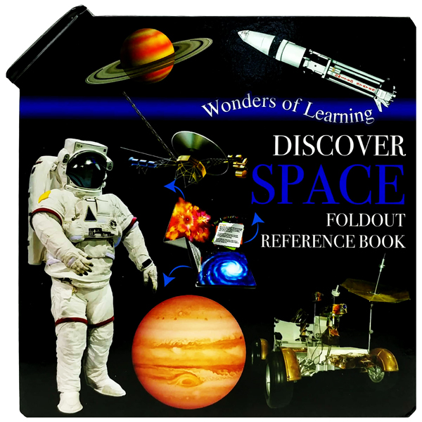 wonders of learning - discover space foldout reference book